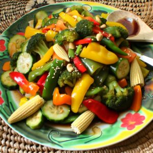 Nationalgericht Nauru: Nauruan Vegetable Stir-fry (Rezept)